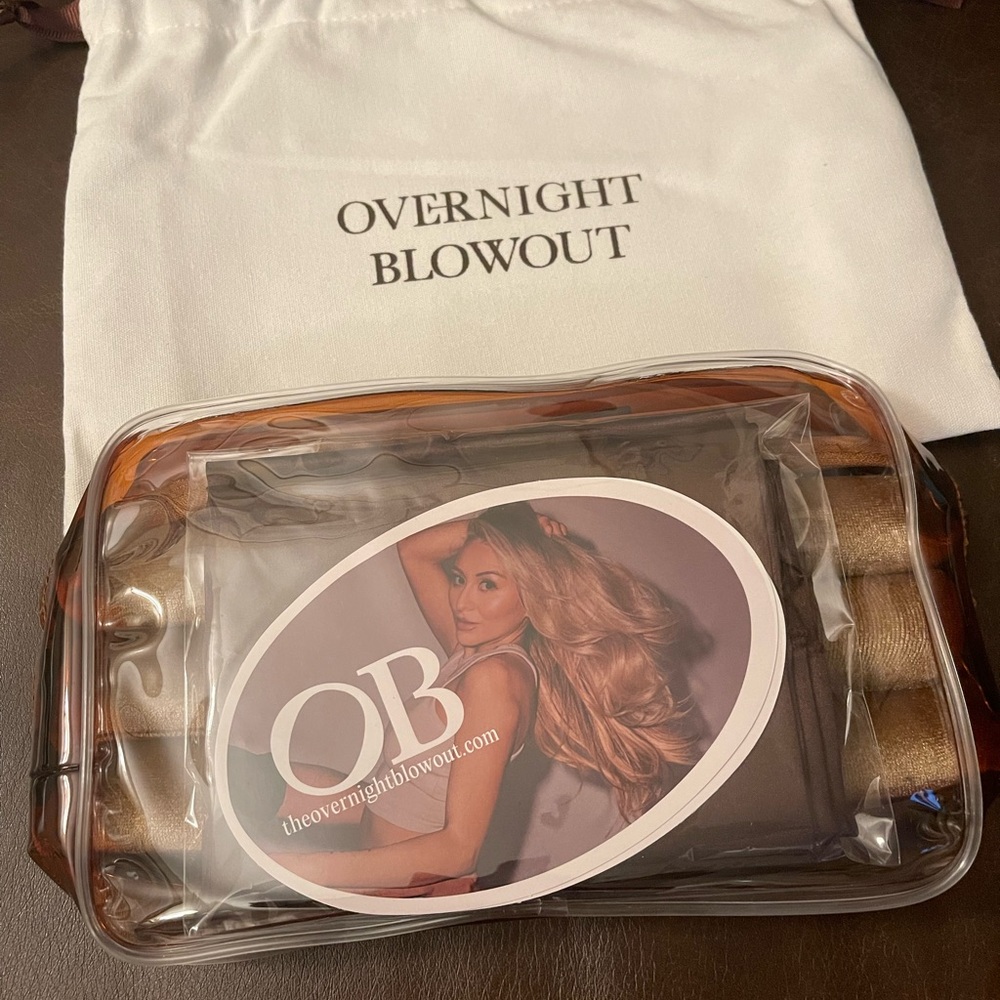 NWOT Heatless hair curling system